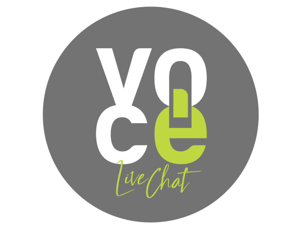 Logo Vocé Livechat a color