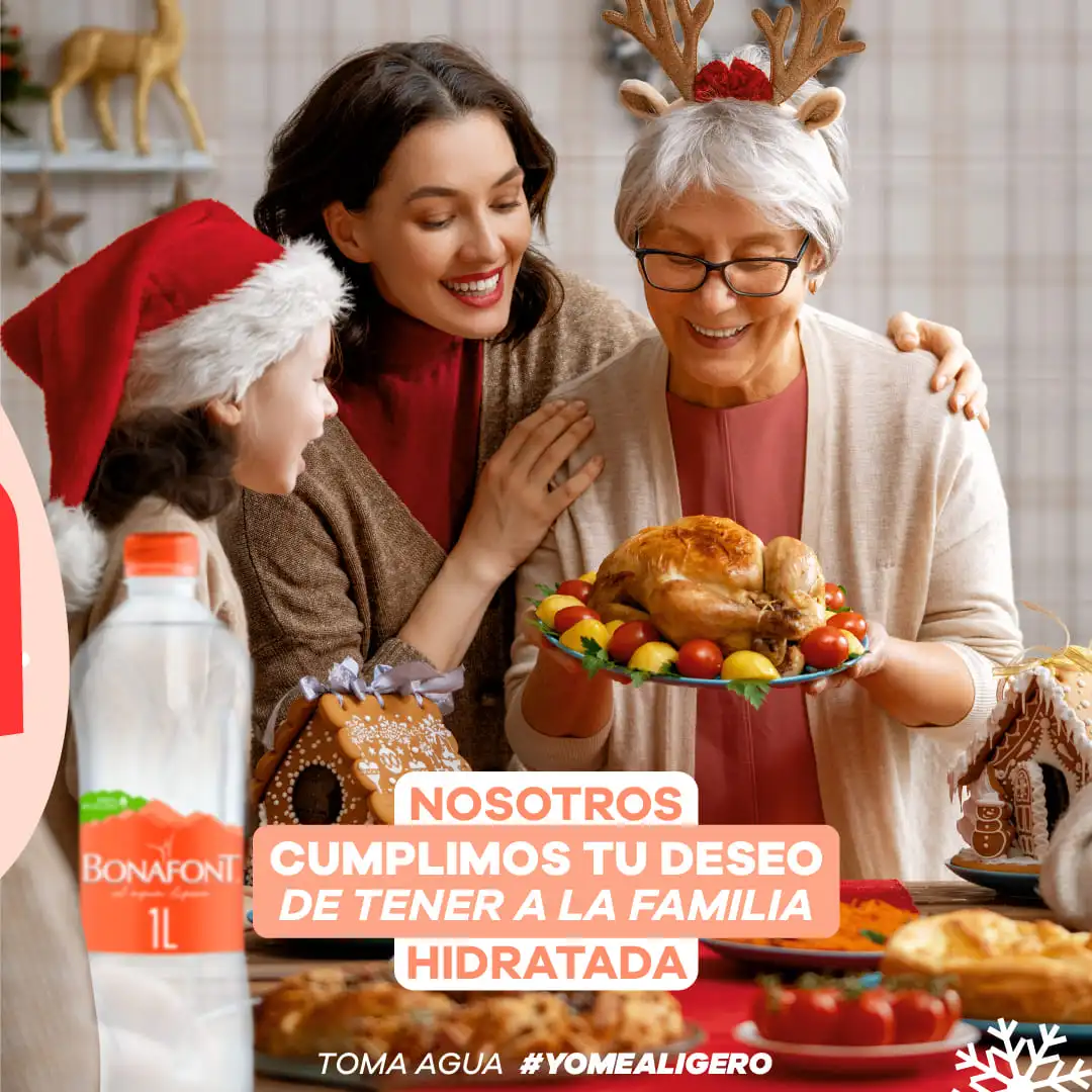 Imagen alta calidad navidad Bonafont