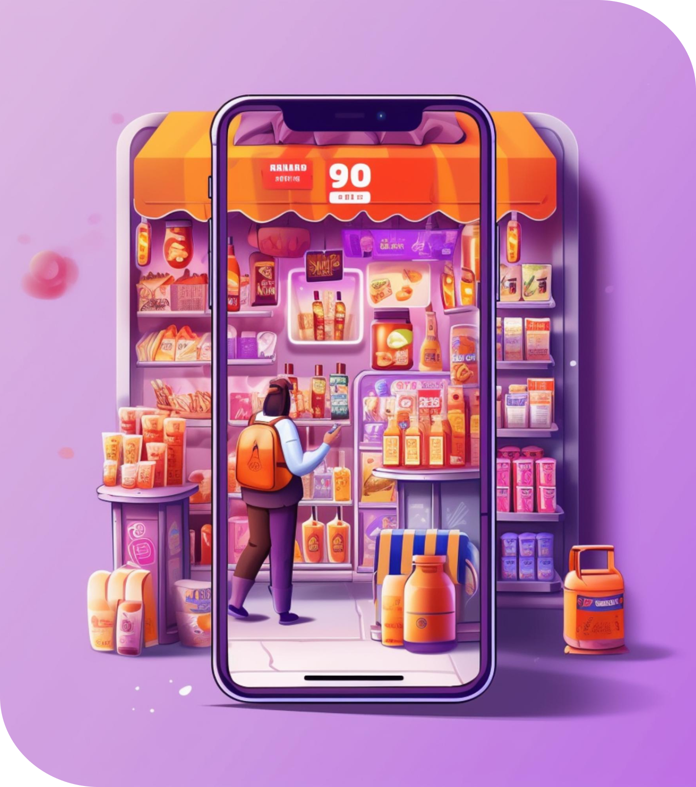 Pieza gráfica ecommerce