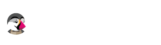 Logo Prestashop blanco (página partners)