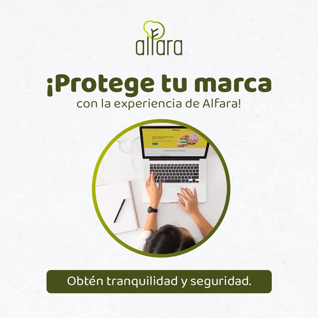 publicación de redes sociales realizada por Uhura para Alfara legal