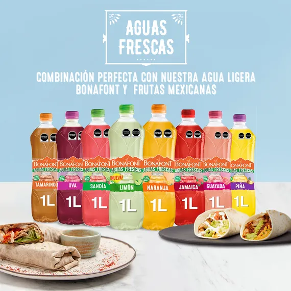 Publicación familia de producto aguas frescas optimizado