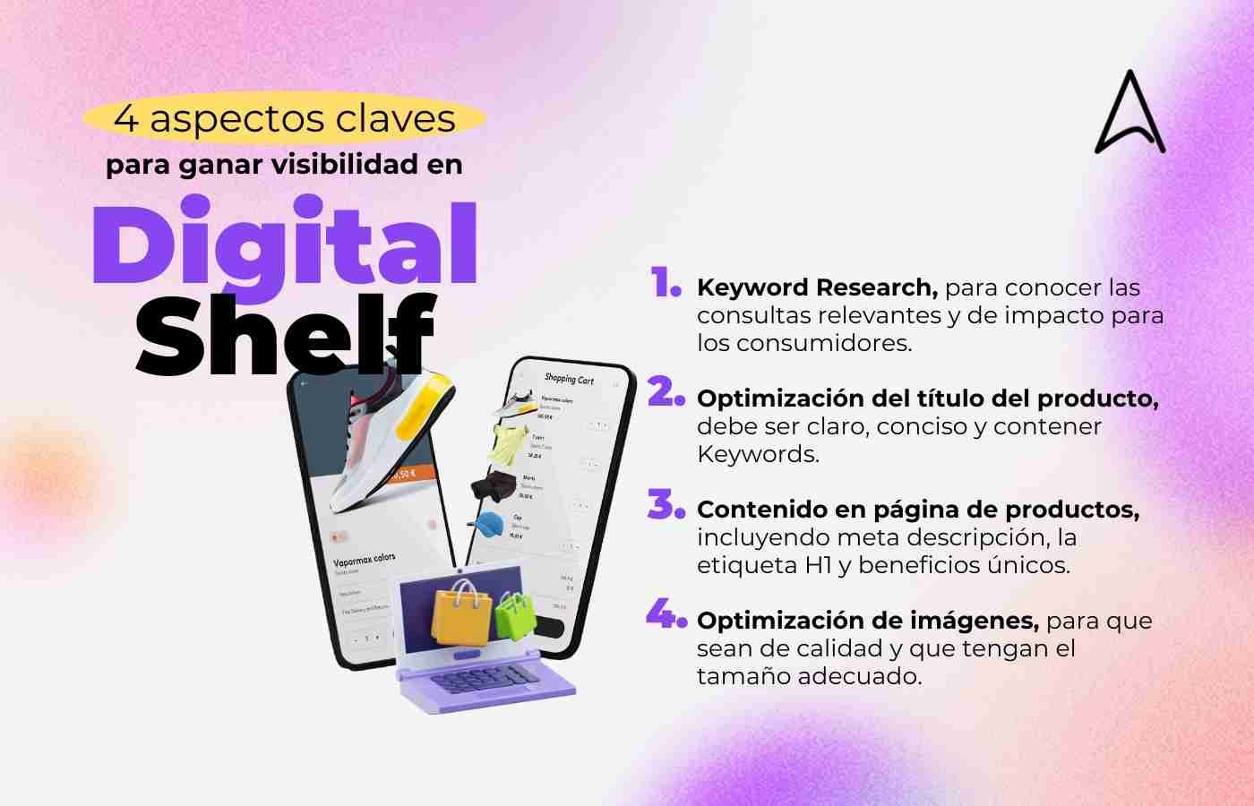 4 aspectos claves para ganar visibilidad en Digital Shelf