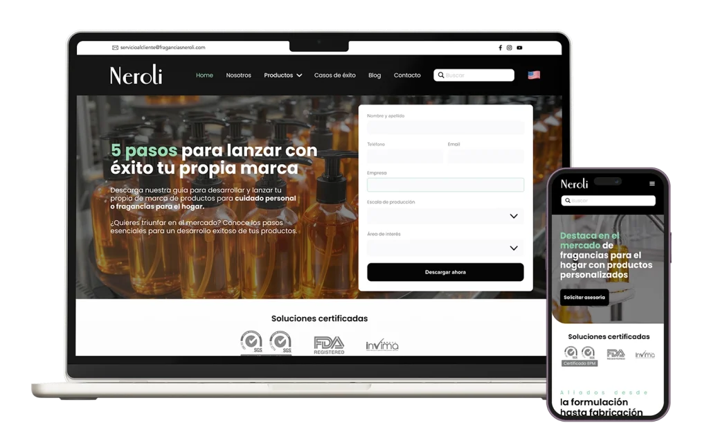 mockup neroli